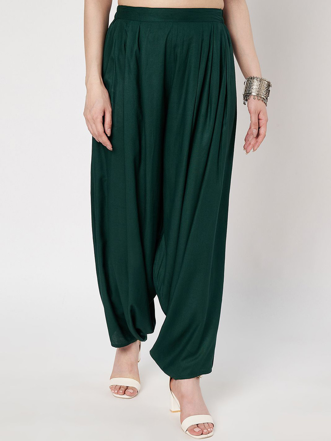 9rasa Loose Fit High-Rise Cowl Salwar