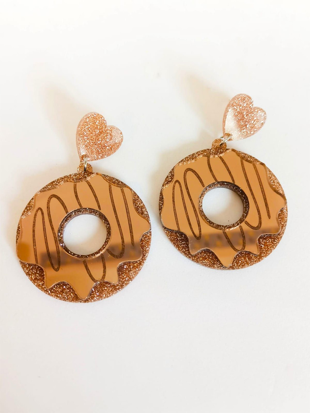 Evince MODE Stainless Steel Contemporary Shaped Drop Earrings