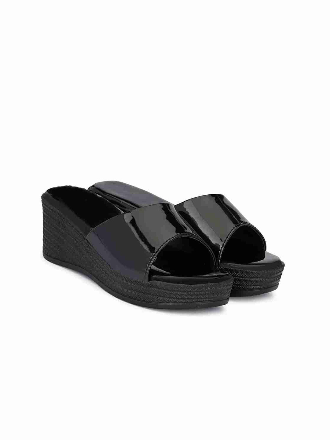 VANIYA SHOES Women Open Toe Wedge Sandal Heels