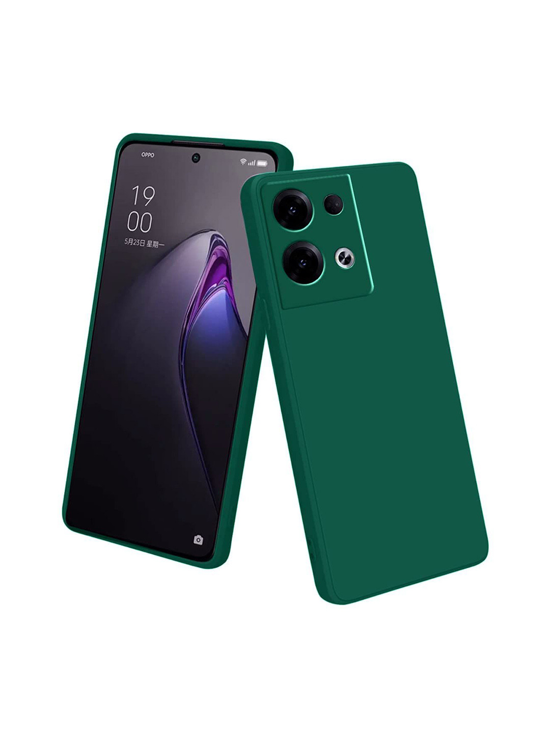 LIRAMARK Unisex Oppo Reno 8 Pro Plus Solid Back Case