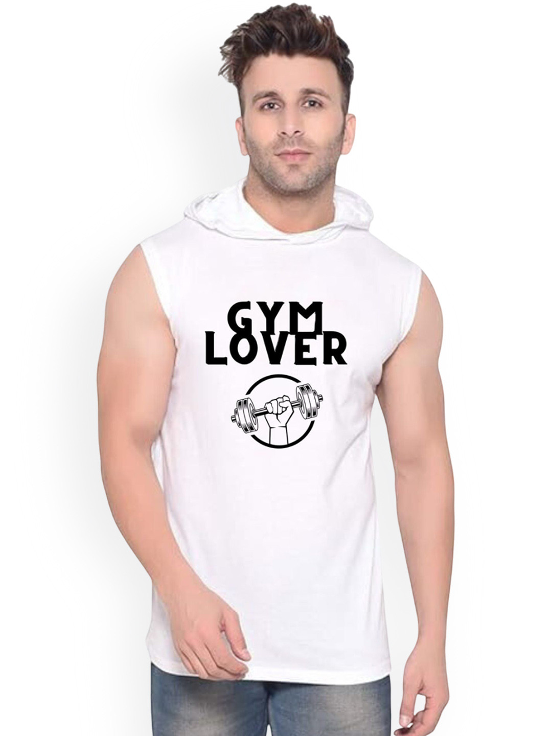 FABSTIEVE Men Printed Cotton Hooded Sleeveless GYM_Vest_print-7_GYM_Vest M