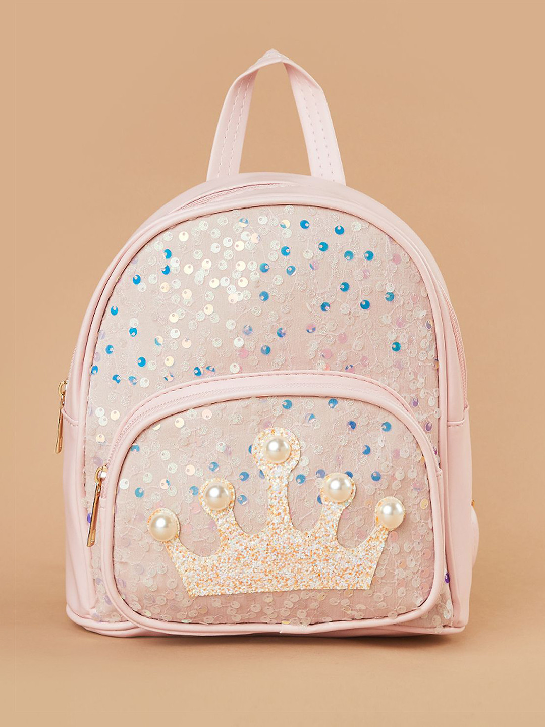 Ginger by Lifestyle Girls Embellished Small Backpack