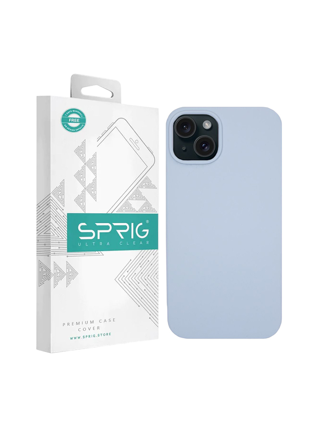 SPRIG iPhone 15 Plus Liquid Silicone Back Cover