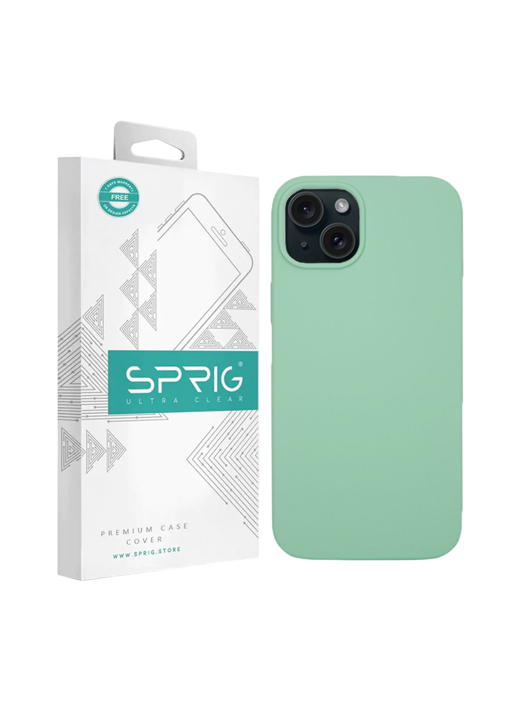 SPRIG iPhone 15 Plus Liquid Silicone Back Cover