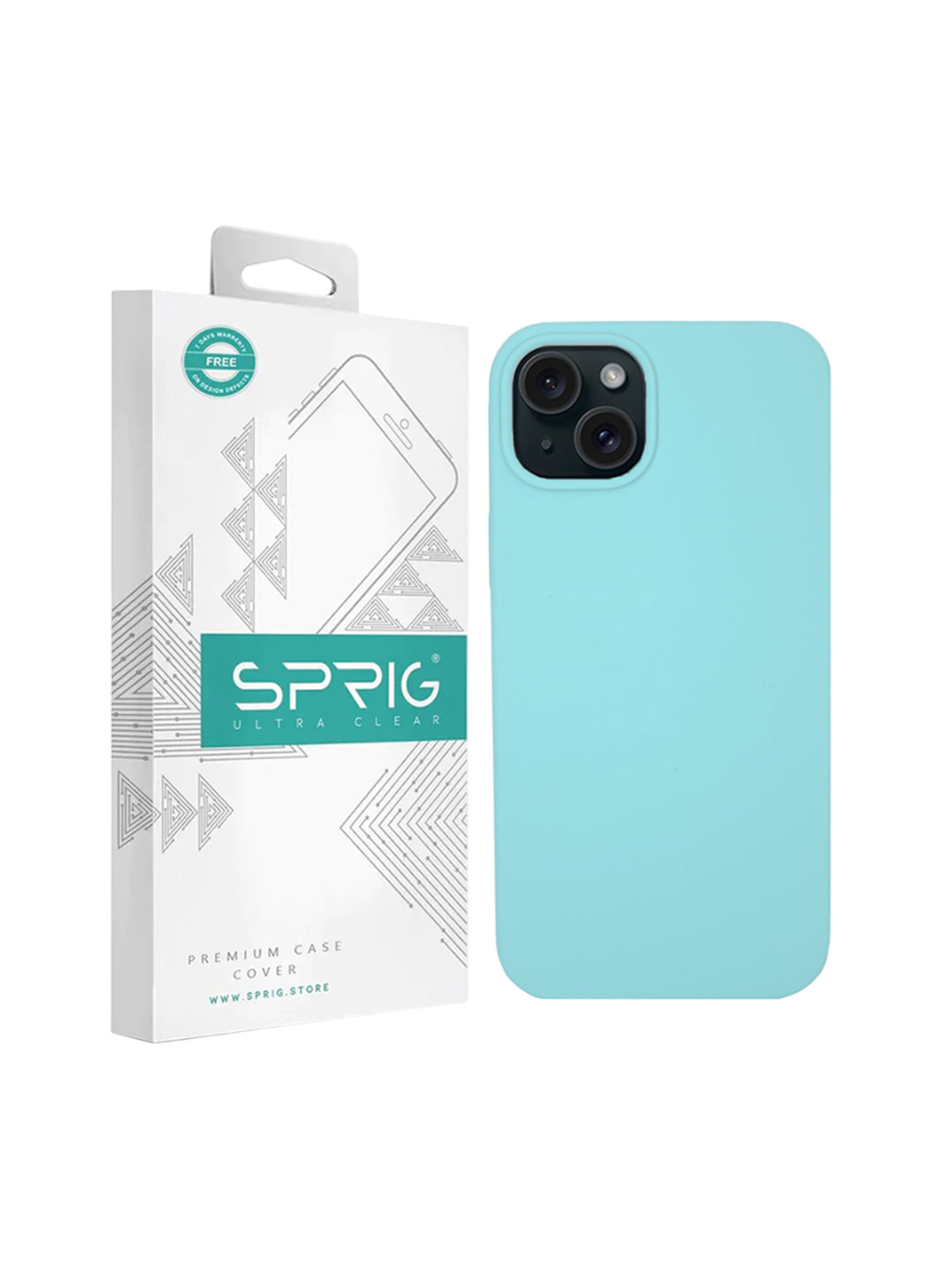 SPRIG iPhone 15 Plus Liquid Silicone Back Cover