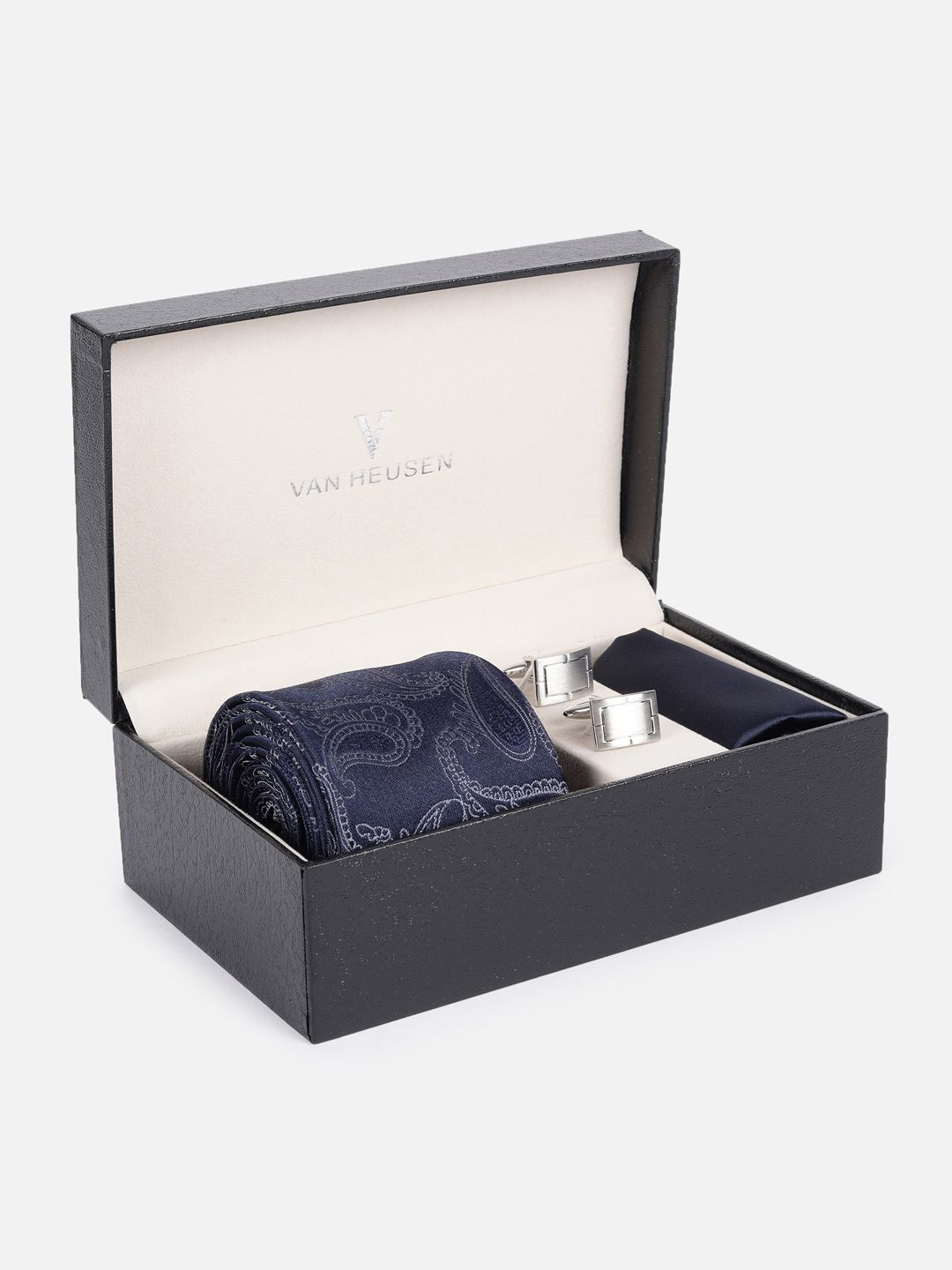Van Heusen Men Pocket Square And Cufflink Accessory Gift Set