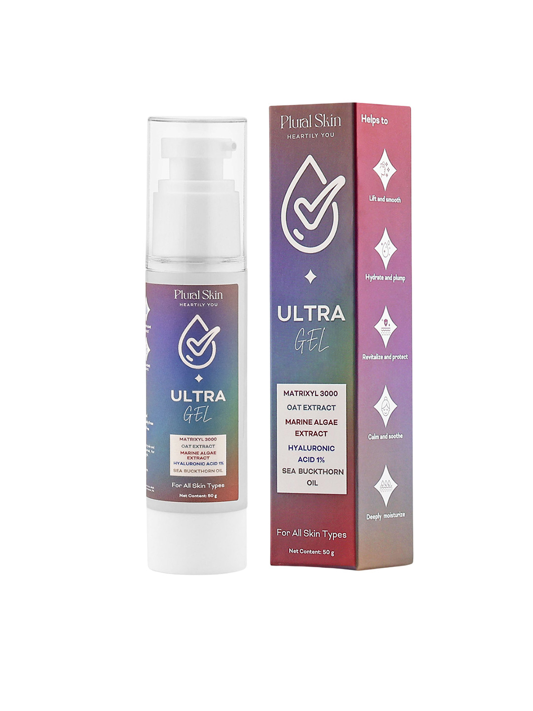Plural Skin Ultra Gel With Hyaluronic Acid- 50 g