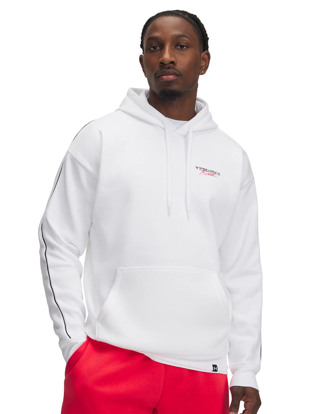 UNDER ARMOUR Project Rock Icon Printed Long Sleeves Sweatshirts