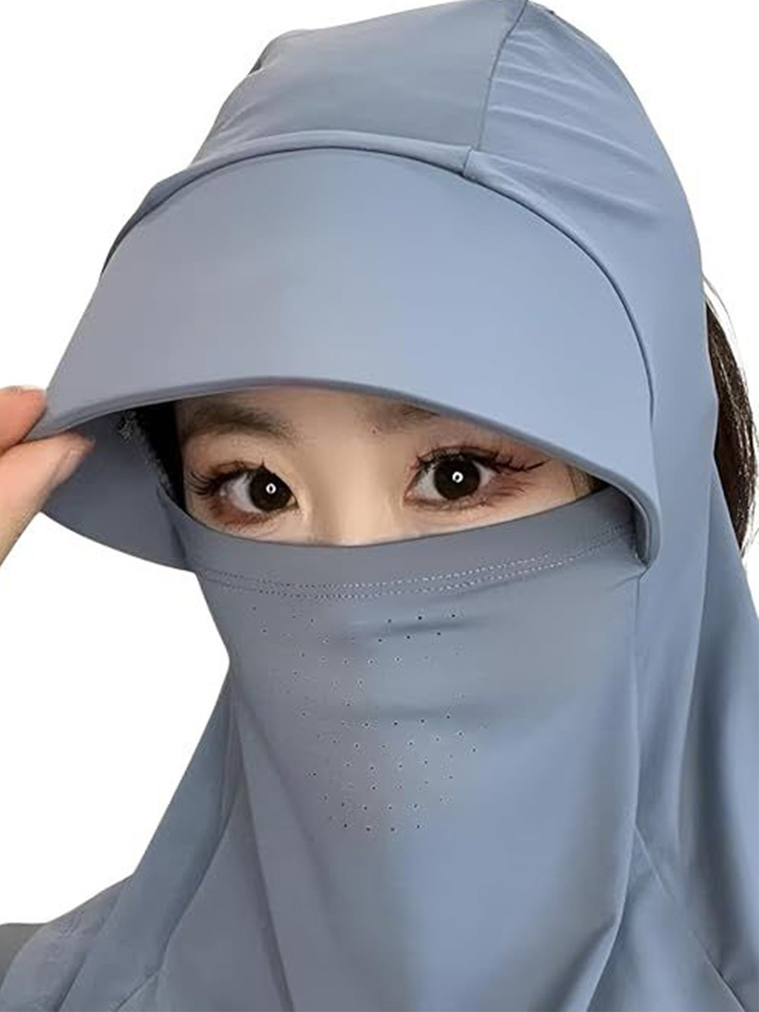 Infispace Women Full Coverage Face & Neck Guard UPF50+ Sun Protection Face Mask Cap