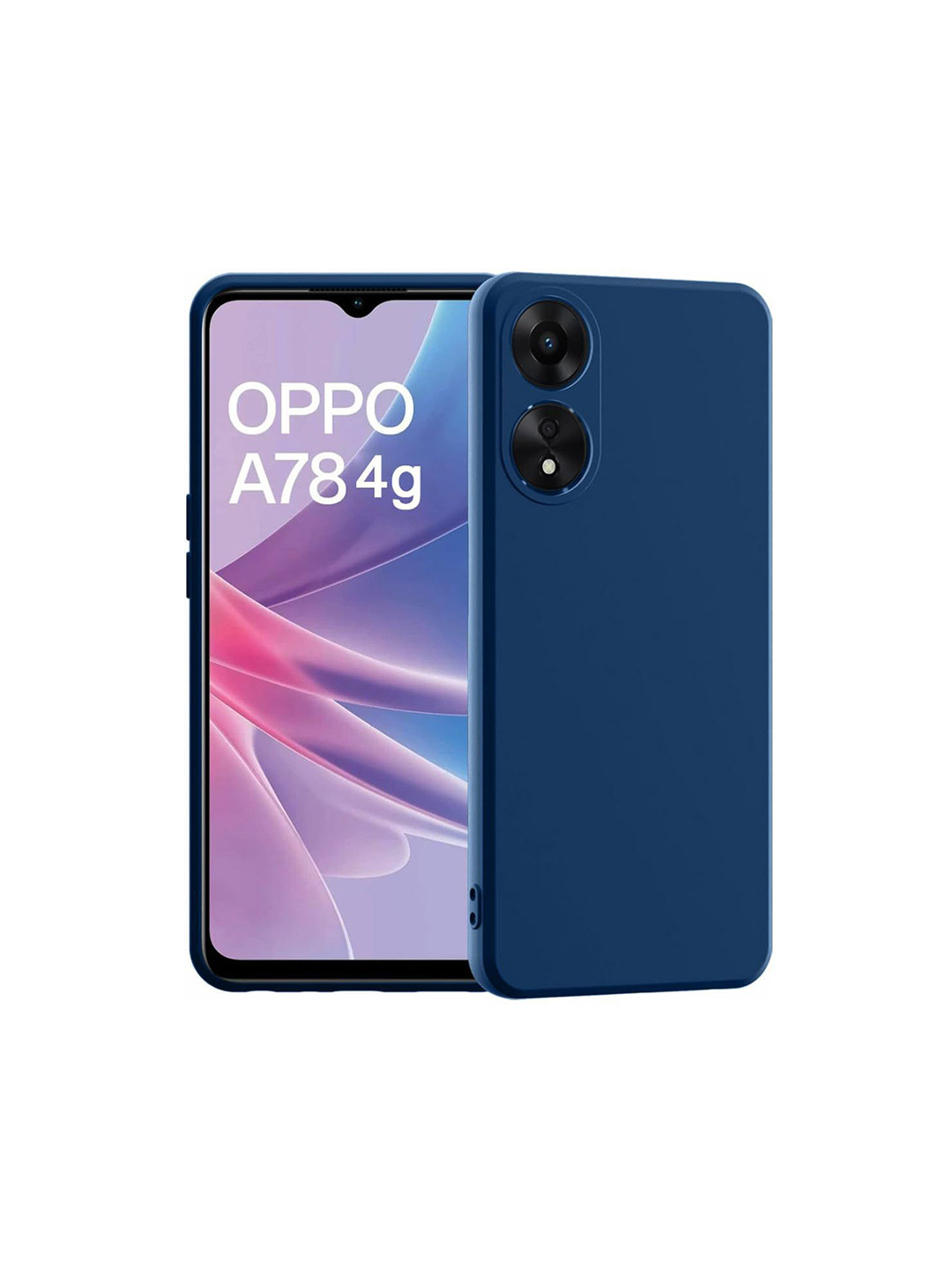LIRAMARK Unisex Oppo F19 Pro Plus 5G Solid Back Case