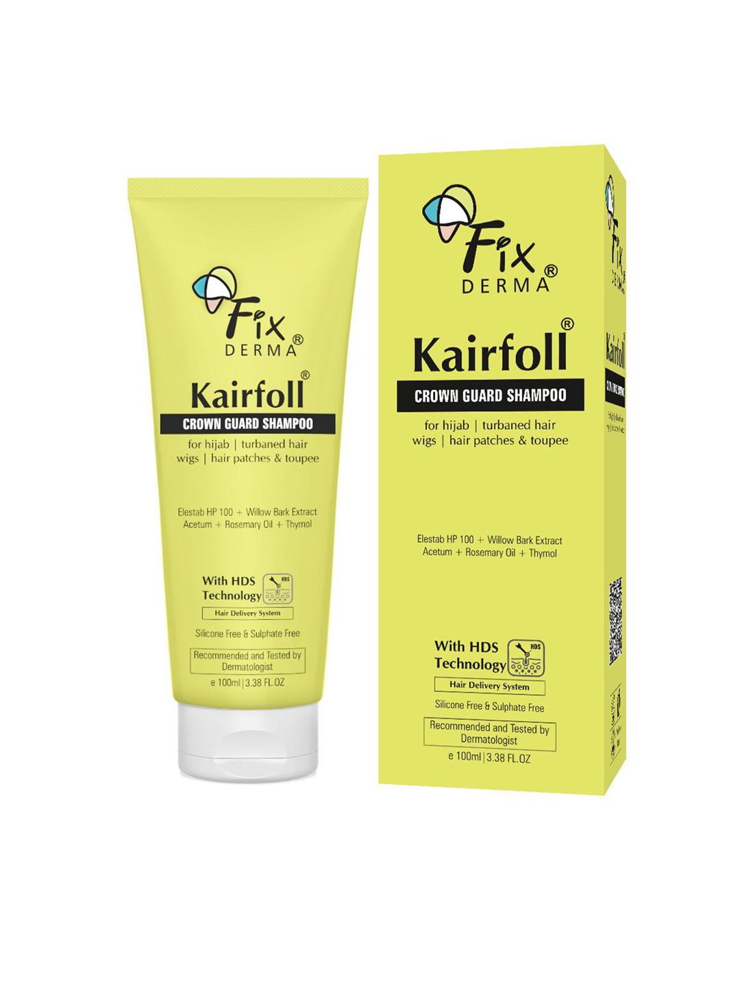 FIXDERMA Kairfoll Crown Guard Rosemary Oil Shampoo - 100 ml