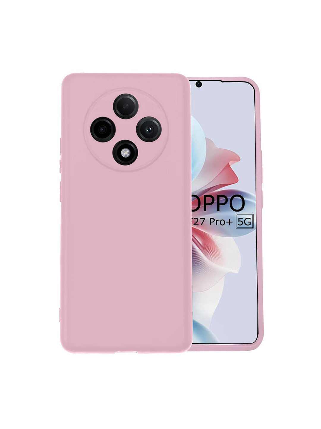 LIRAMARK Unisex Oppo F27 Pro Plus 5G Solid Back Case