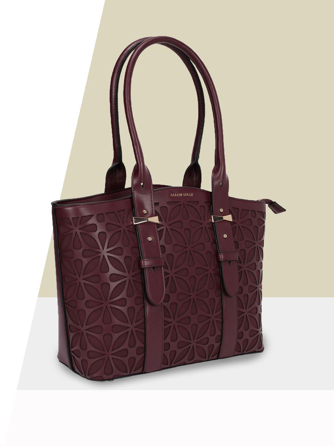Allen Solly Woman Shopper Handheld Bag with Quilted