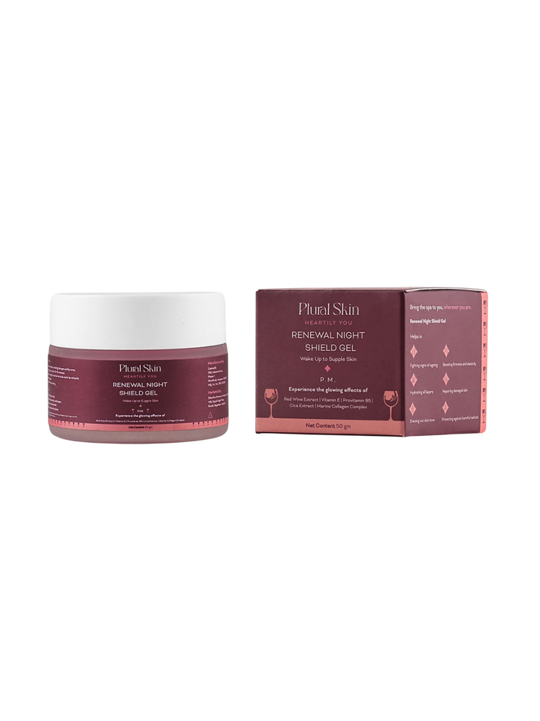 Plural Skin Renewal Night Sheild Gel- 50 g