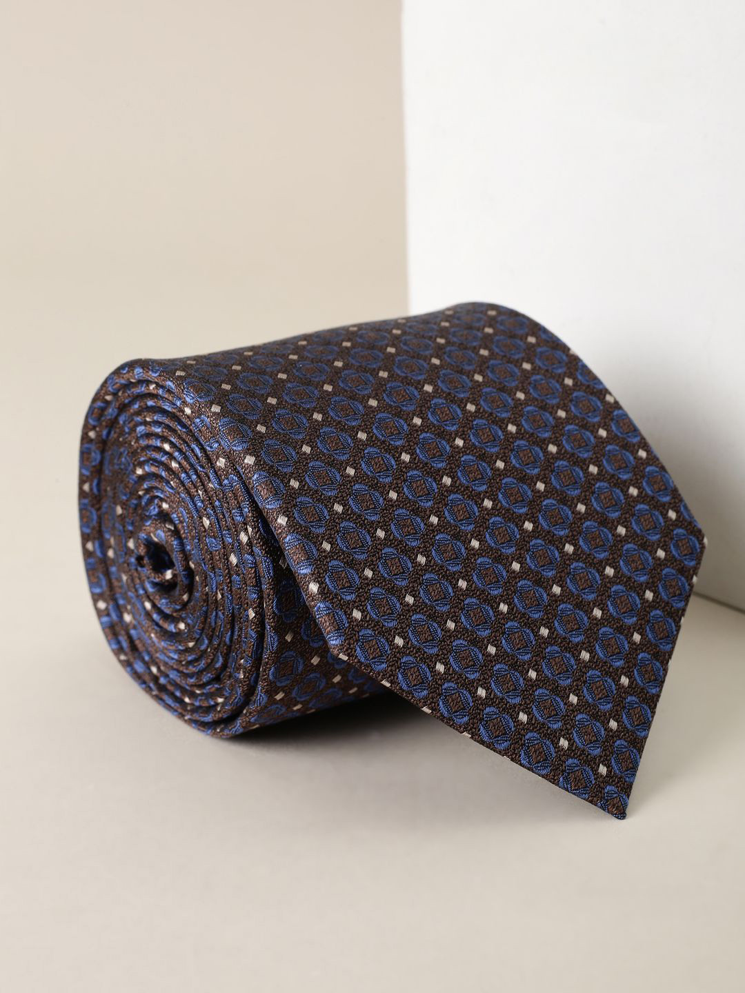 Van Heusen Woven Design Formal Skinny Tie