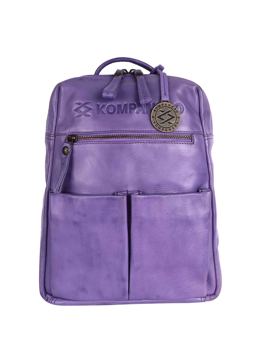 KOMPANERO Wanderlust Unisex Leather Backpack
