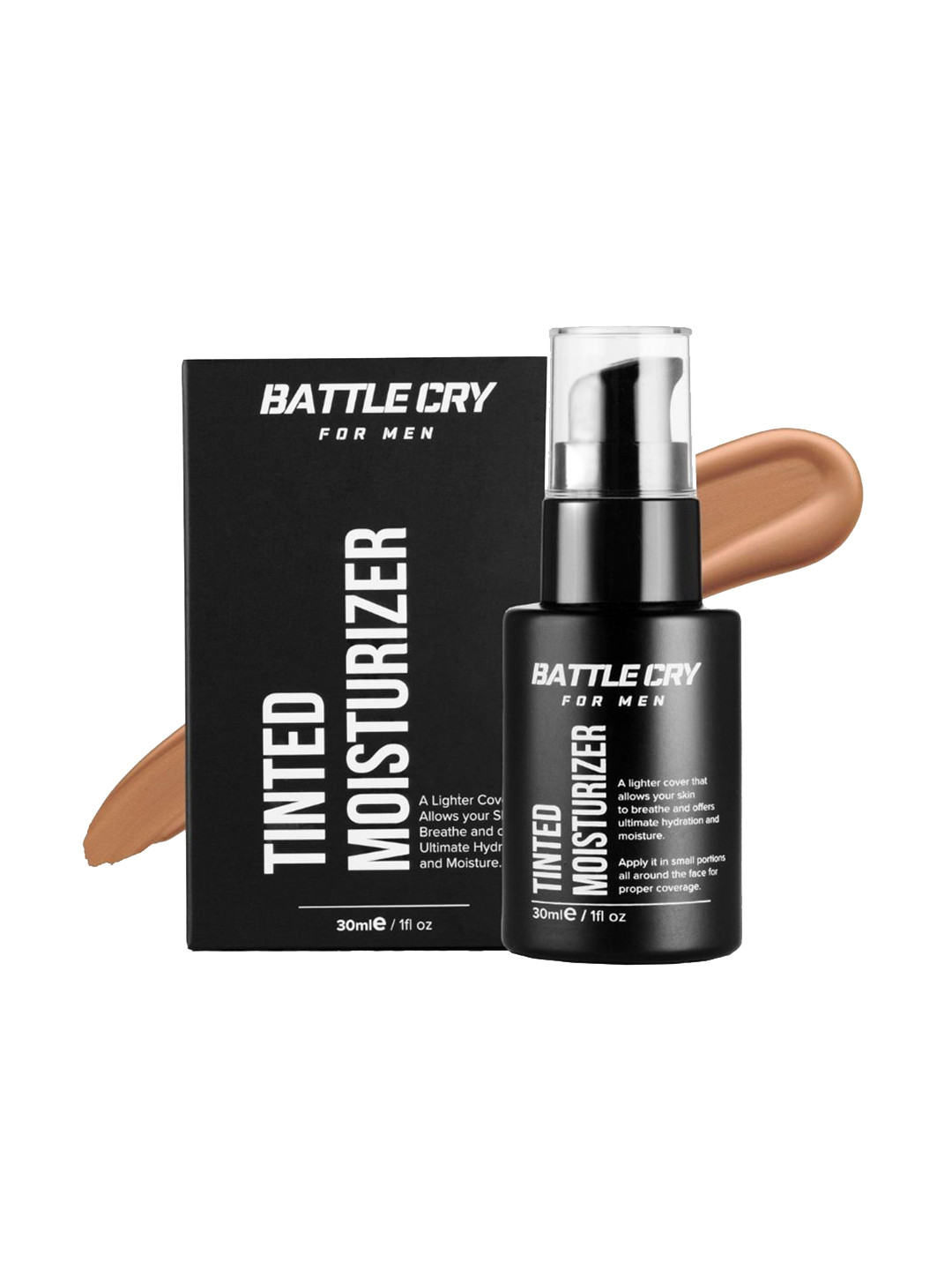 BATTLE CRY Lightweight Tinted Moisturizer - 30 ml - Dark