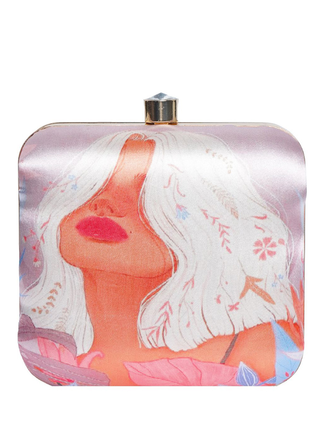 Swisni Women Digital Printed Clutch