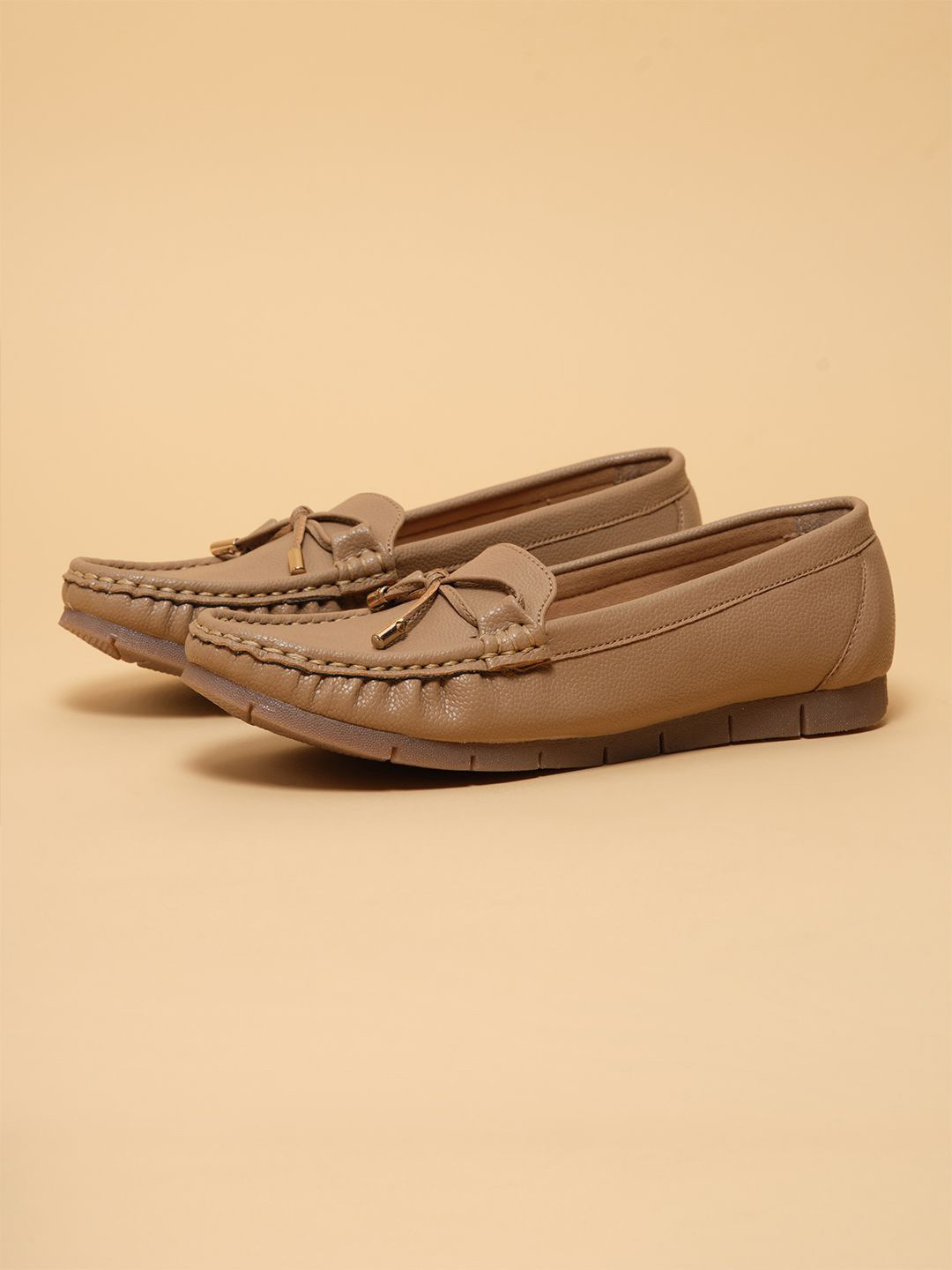 ERIDANI Women Bow Detail Ballerinas