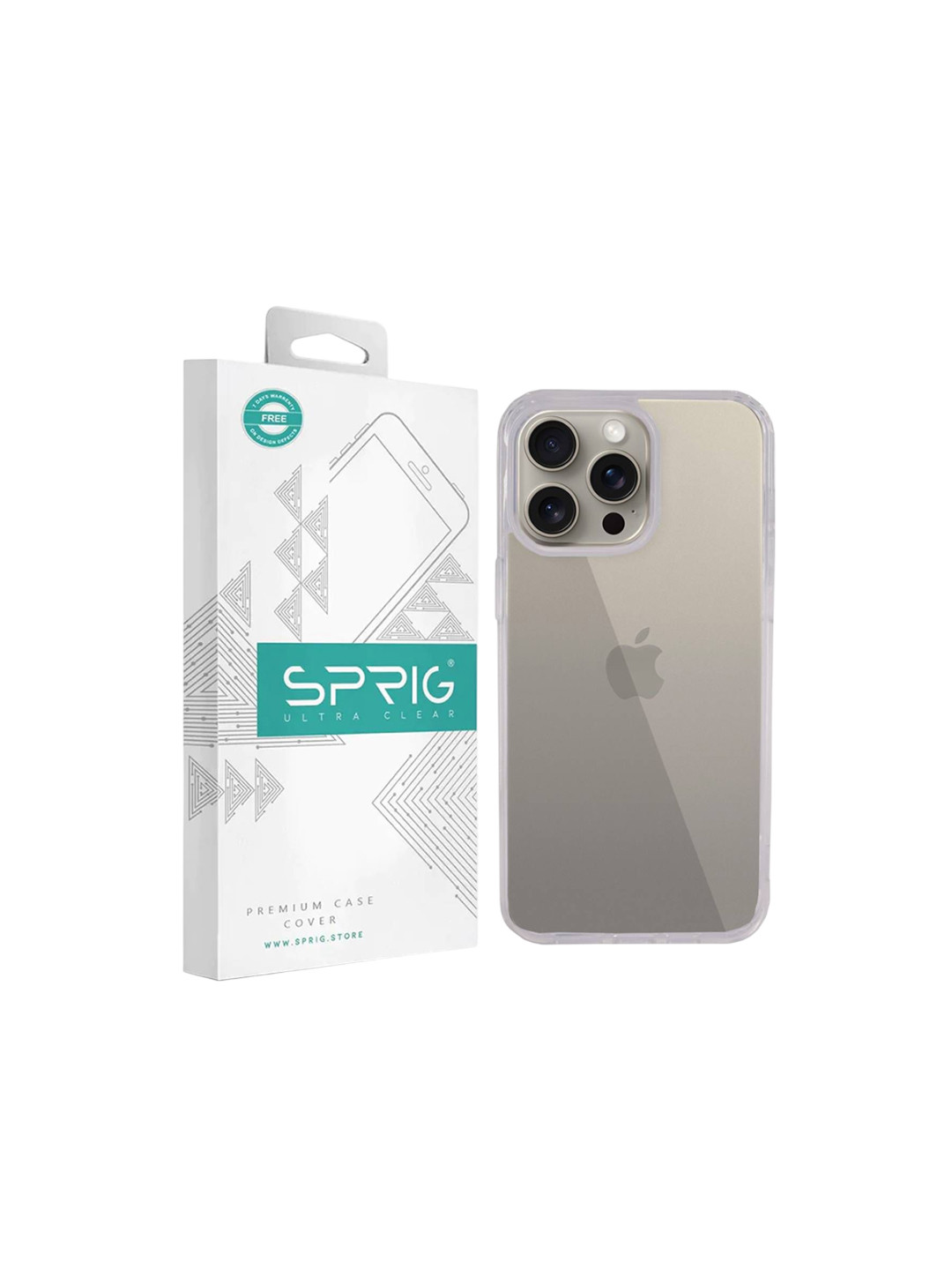 SPRIG iPhone 14 Pro Max Bayer Transparent Back Cover
