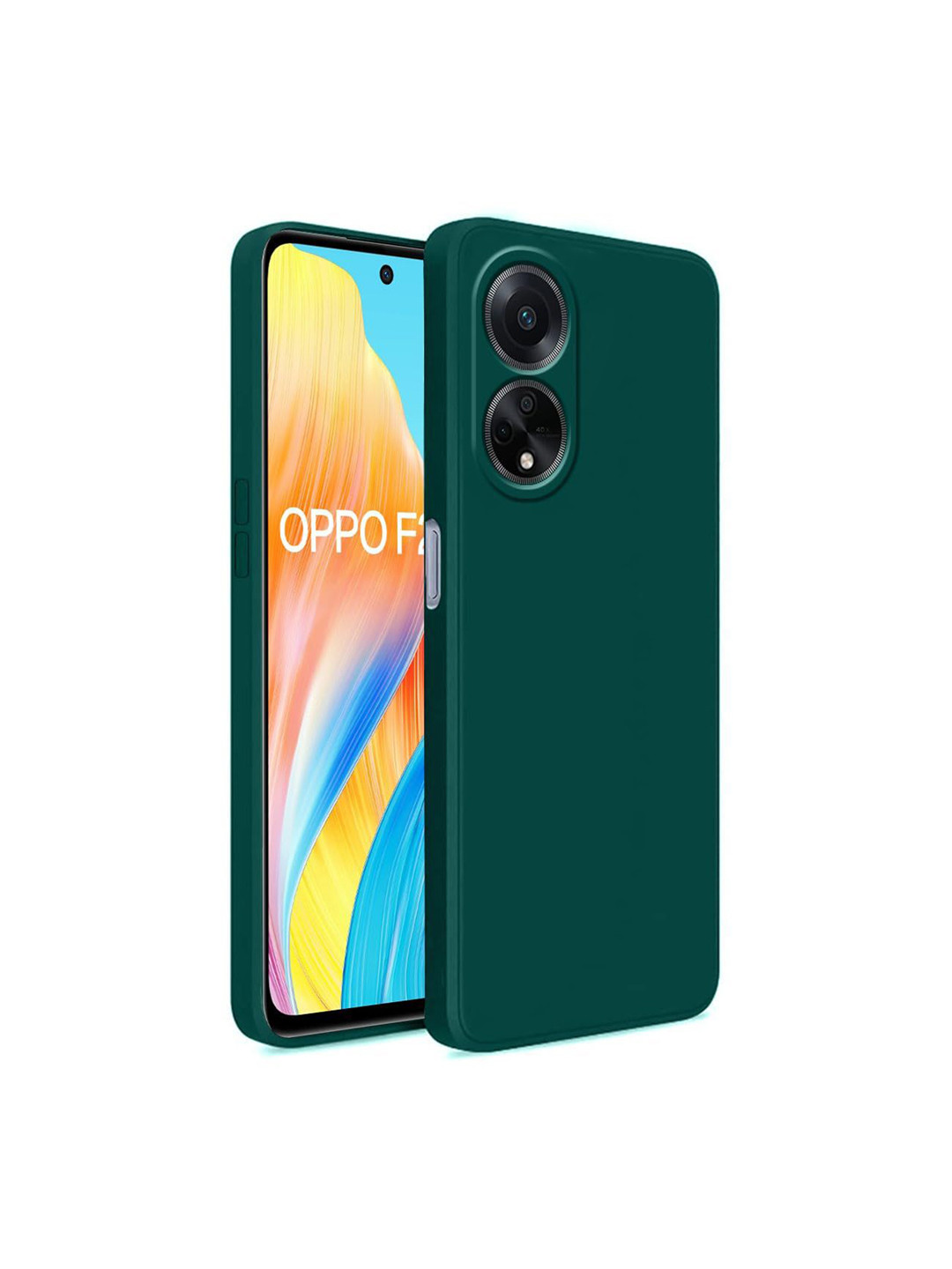 LIRAMARK Unisex Oppo F23 Solid Back Case