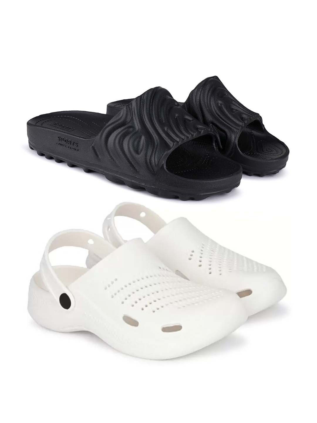 BERSACHE Pack Of 2 Extra Soft Classic Flip Flops