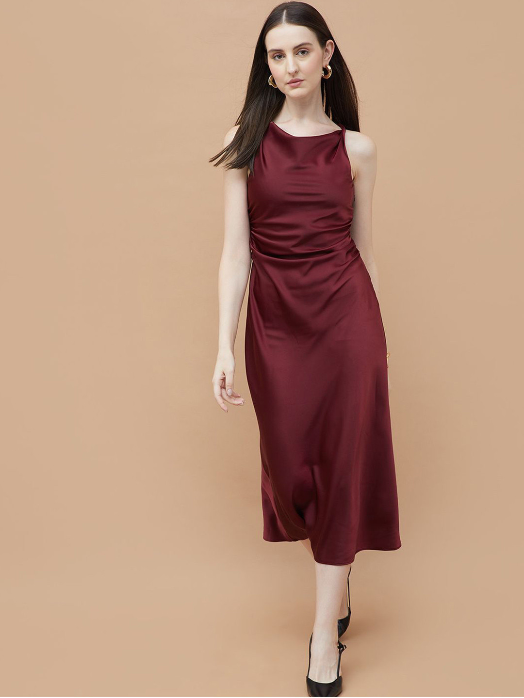 CODE by Lifestyle Women Cowl Neck Sleeveless Tank Top