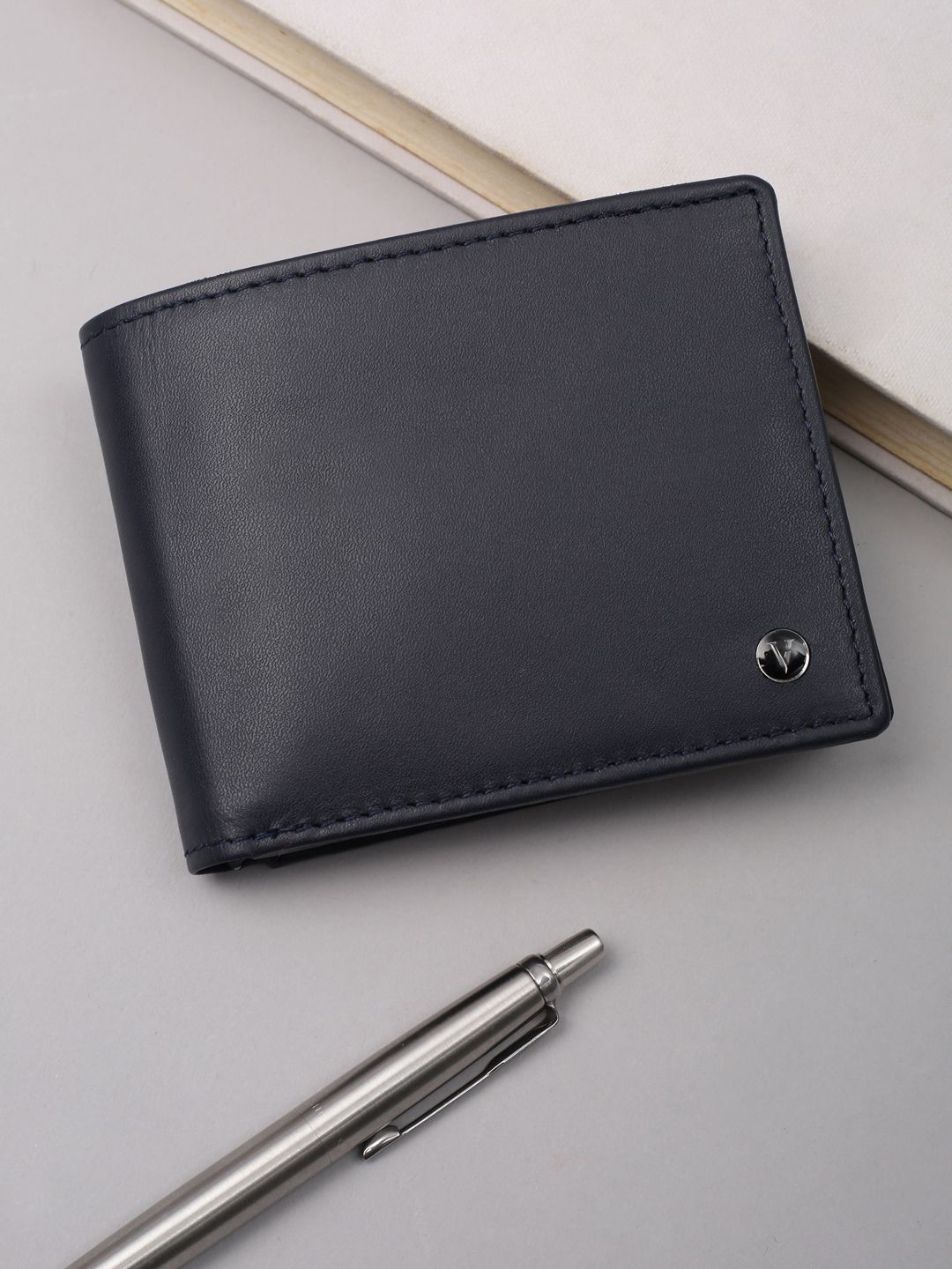 Van Heusen Leather Two Fold Wallet