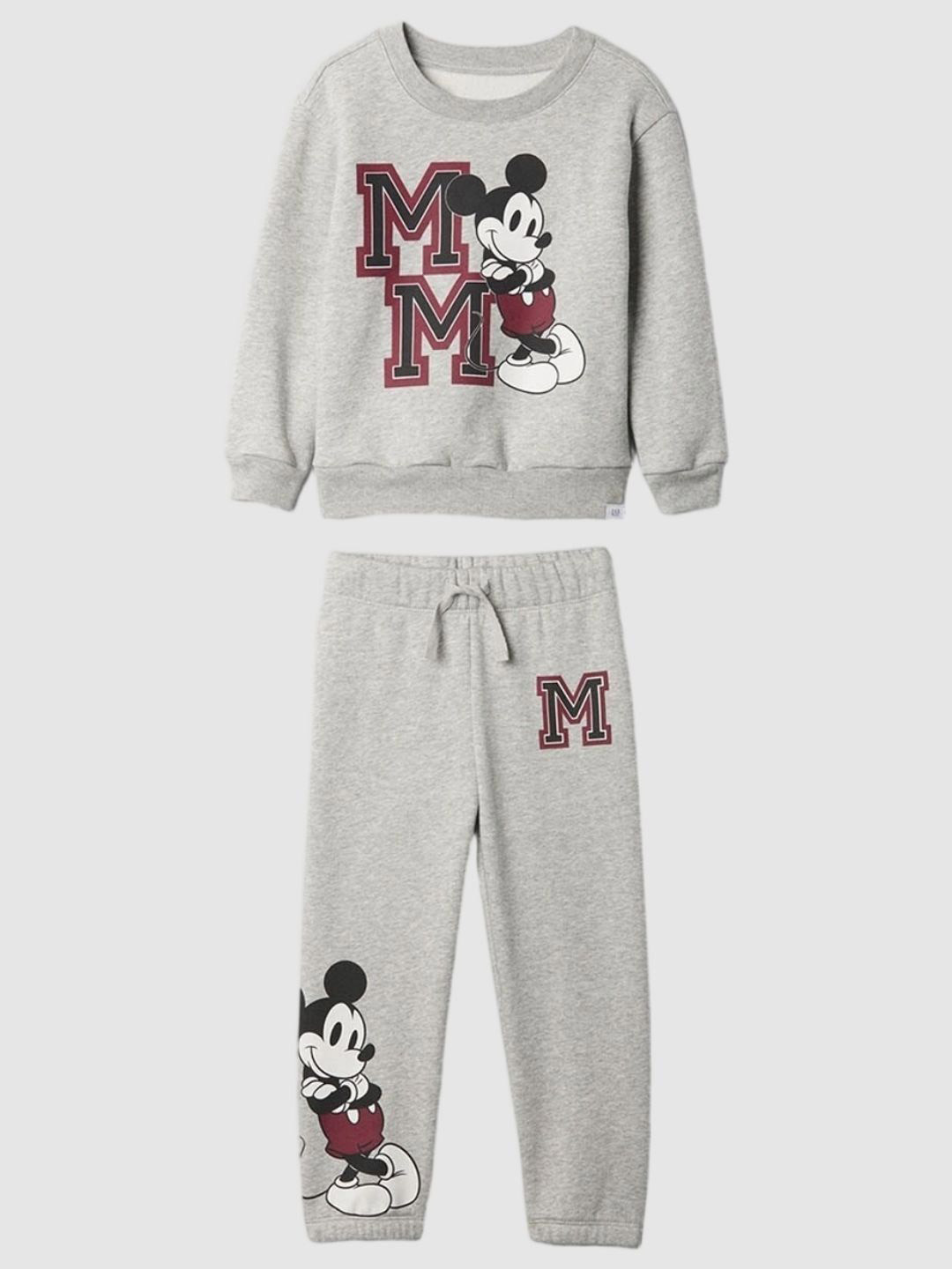 GAP Boys Disney Printed Crew Neck T-Shirt & Joggers Clothing Set