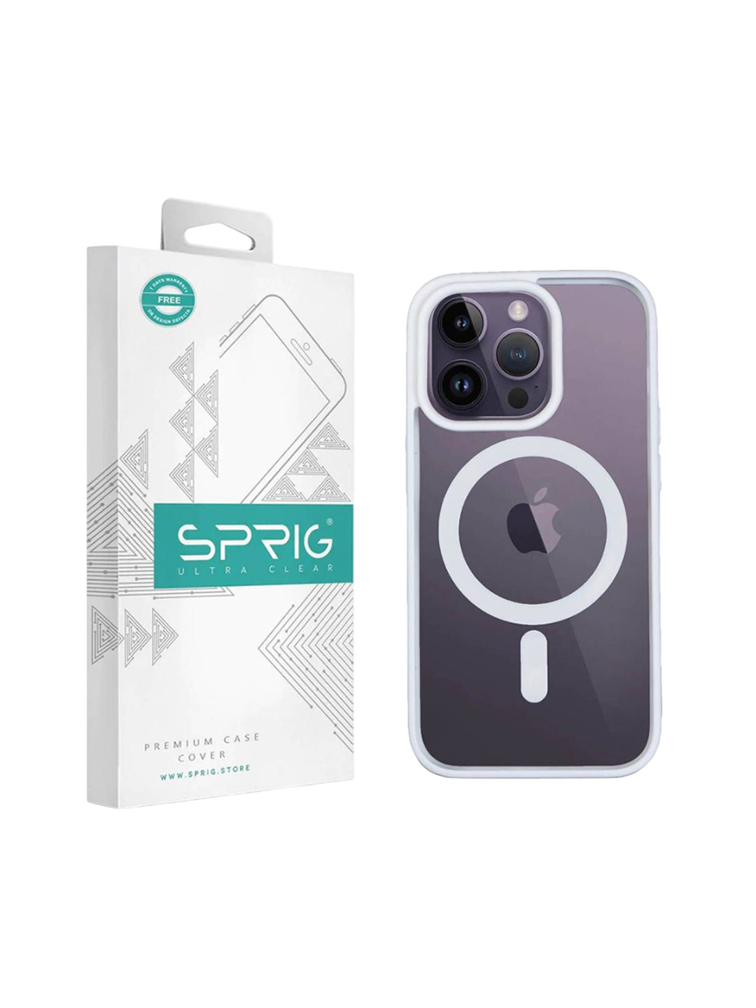 SPRIG iPhone 14 Pro Max Transparent PC Magsafe Cover