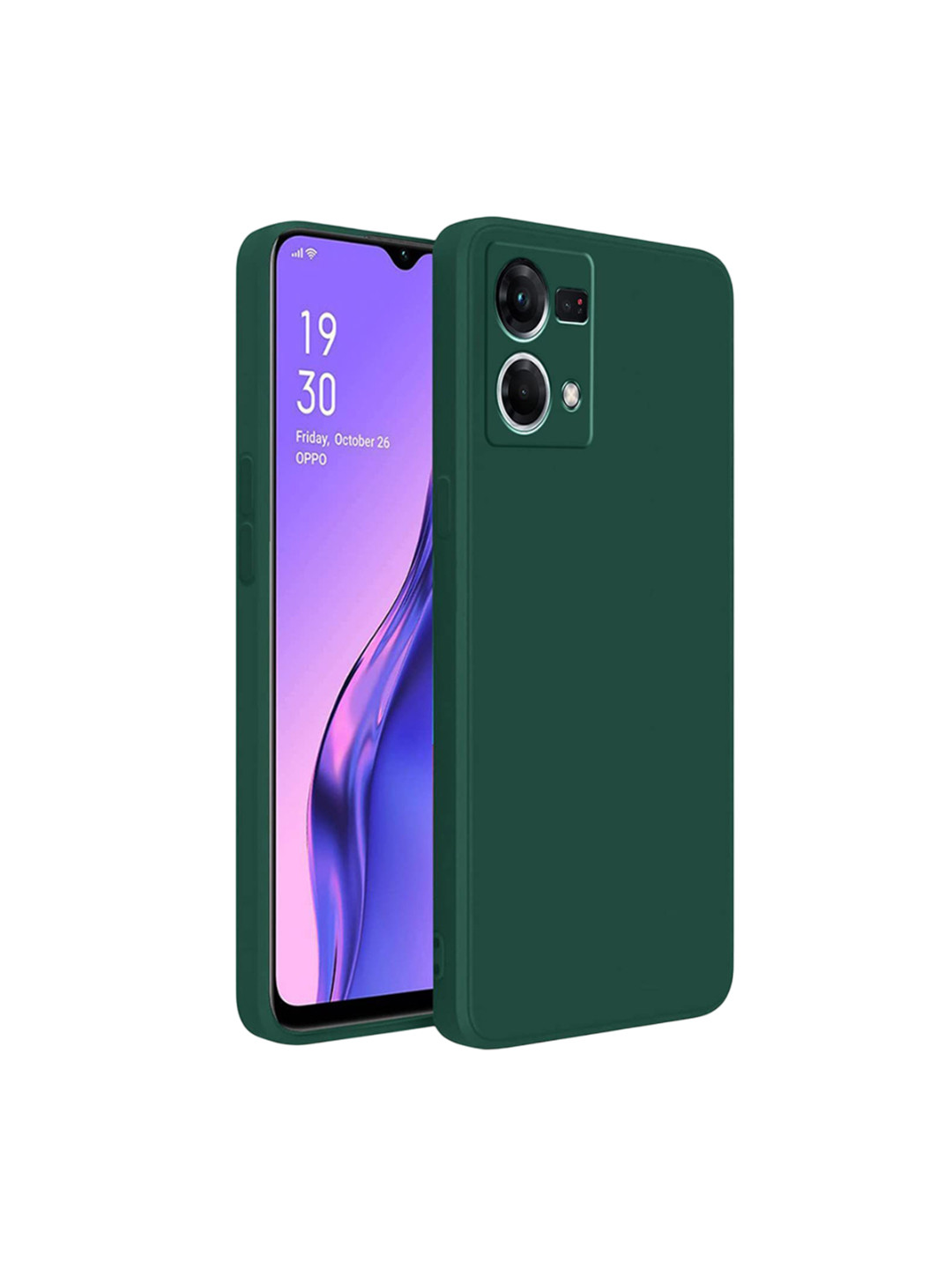 LIRAMARK Unisex Oppo Solid Back Case