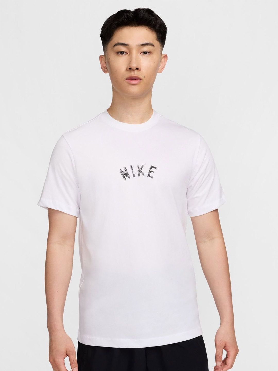 Nike Men Dri-FIT Brand Logo Fitness T-Shirt