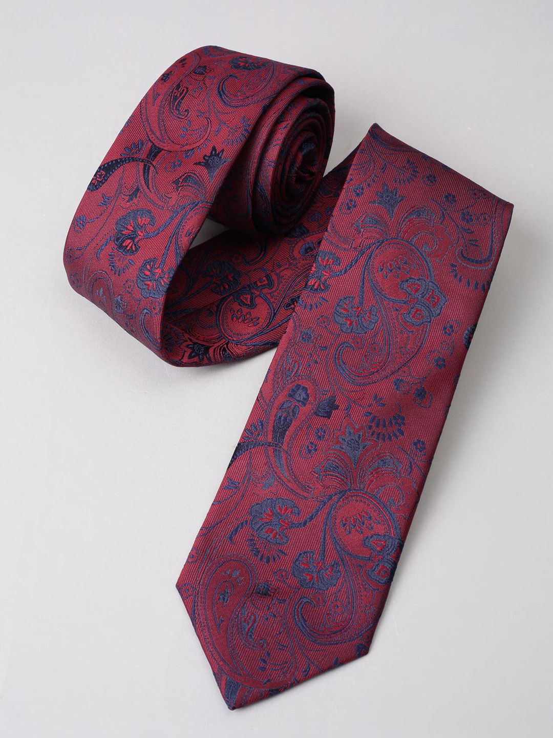 Van Heusen Men Woven Design Broad Polyester Tie