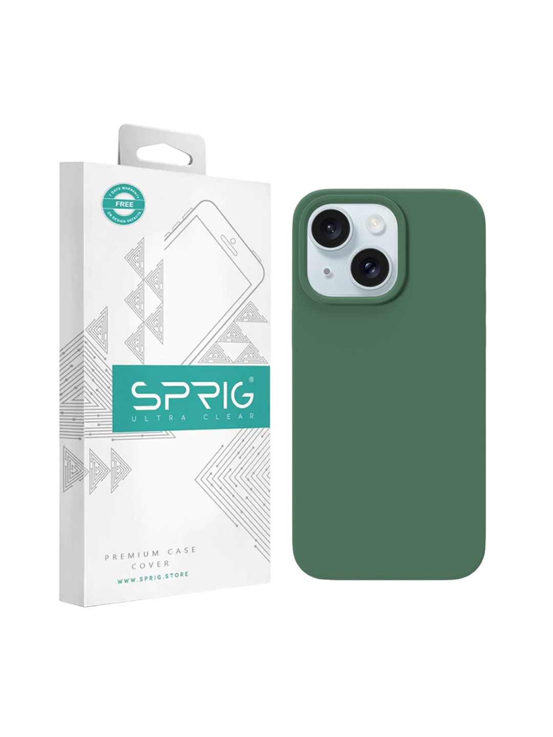 SPRIG iPhone 15 Liquid Silicone Back Cover