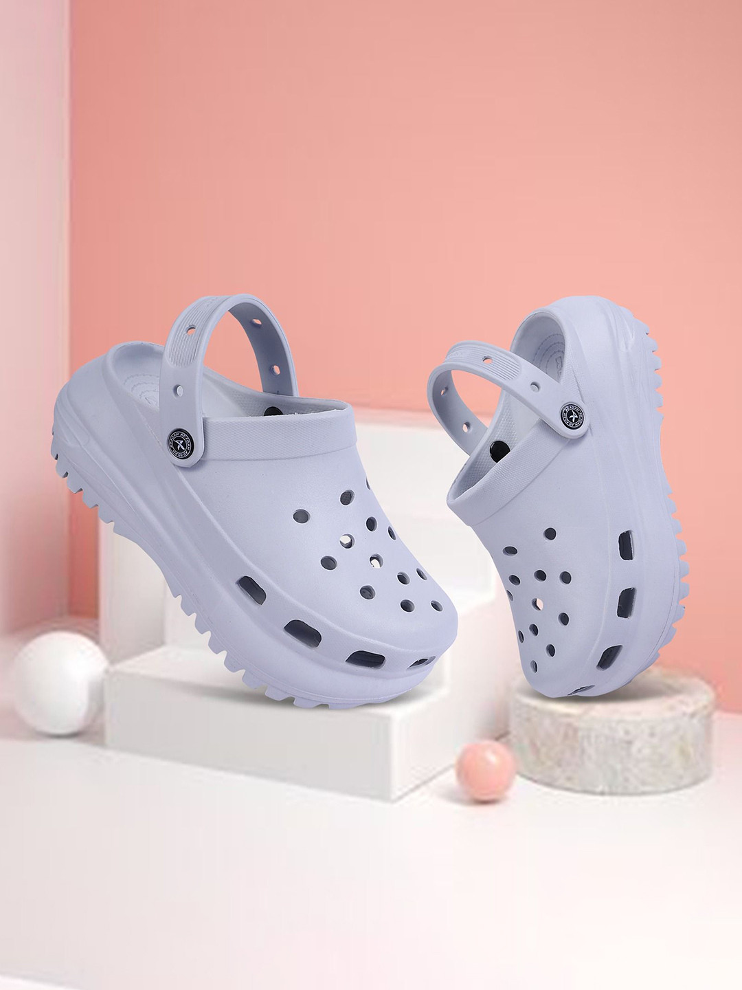 AD-FOAM Nairobi Women Self Design Casual Clogs