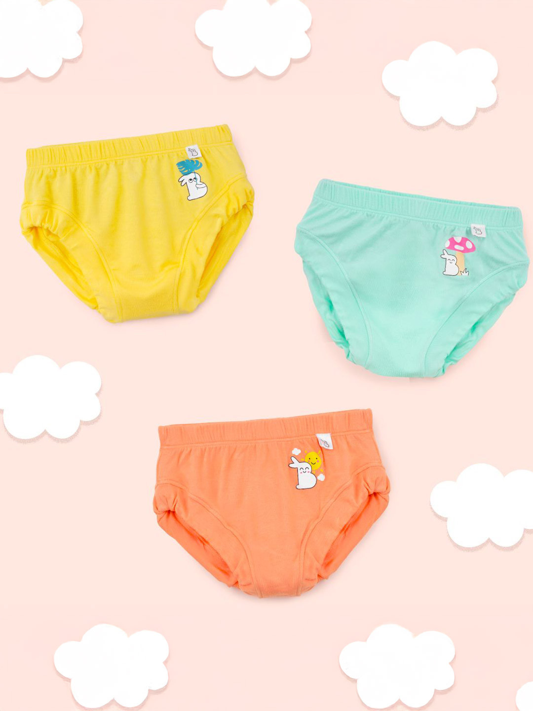 SuperBottoms Kids Pack Of 3 Printed Supersoft Basic Briefs UND-BYBR-NL-NM-NS-6-9M-3P_N