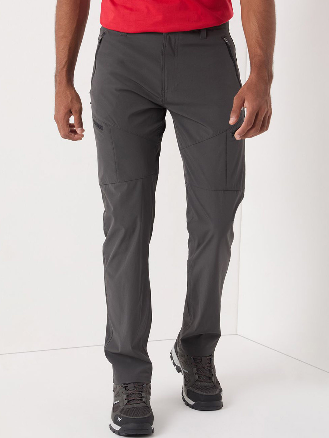 Wildcraft 5 PKT Hiking Men Smart Mid-Rise Slim Fit Cargos