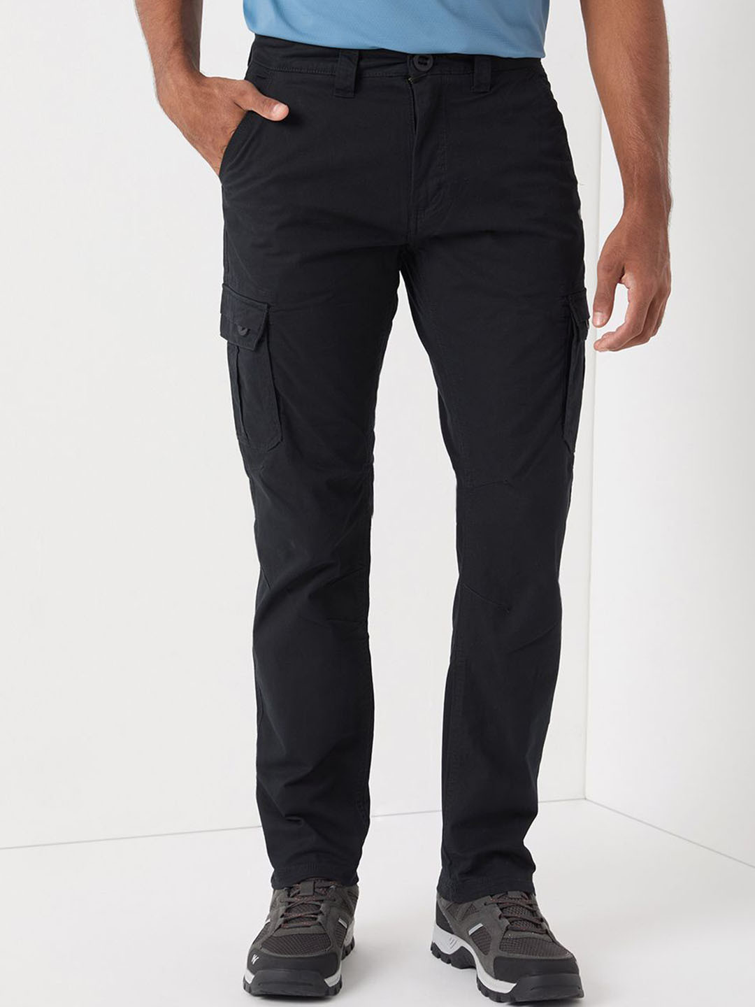 Wildcraft Men Cotton Smart Stain Resistant Trousers