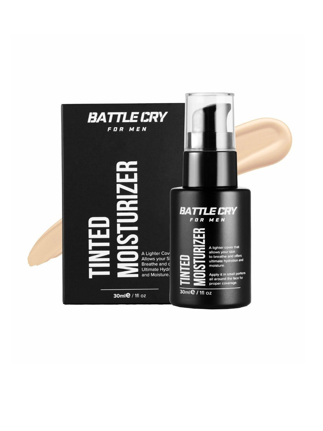 BATTLE CRY Men Lightweight Tinted Moisturizer - 30 ml - Light