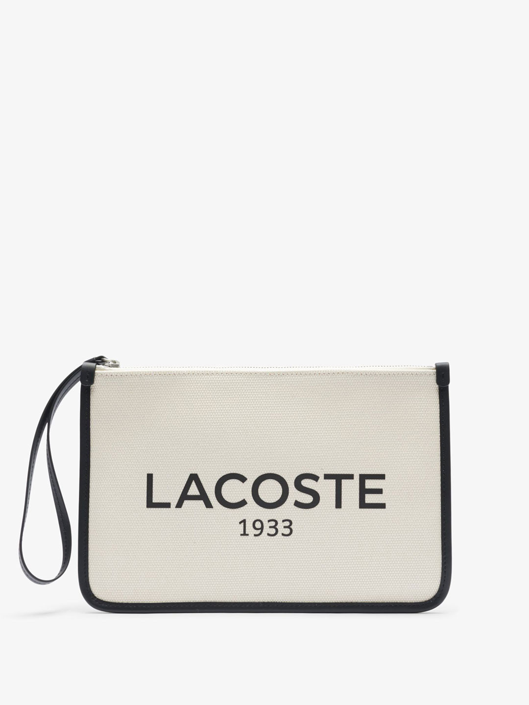 Lacoste Heritage Canvas Pouch Bag