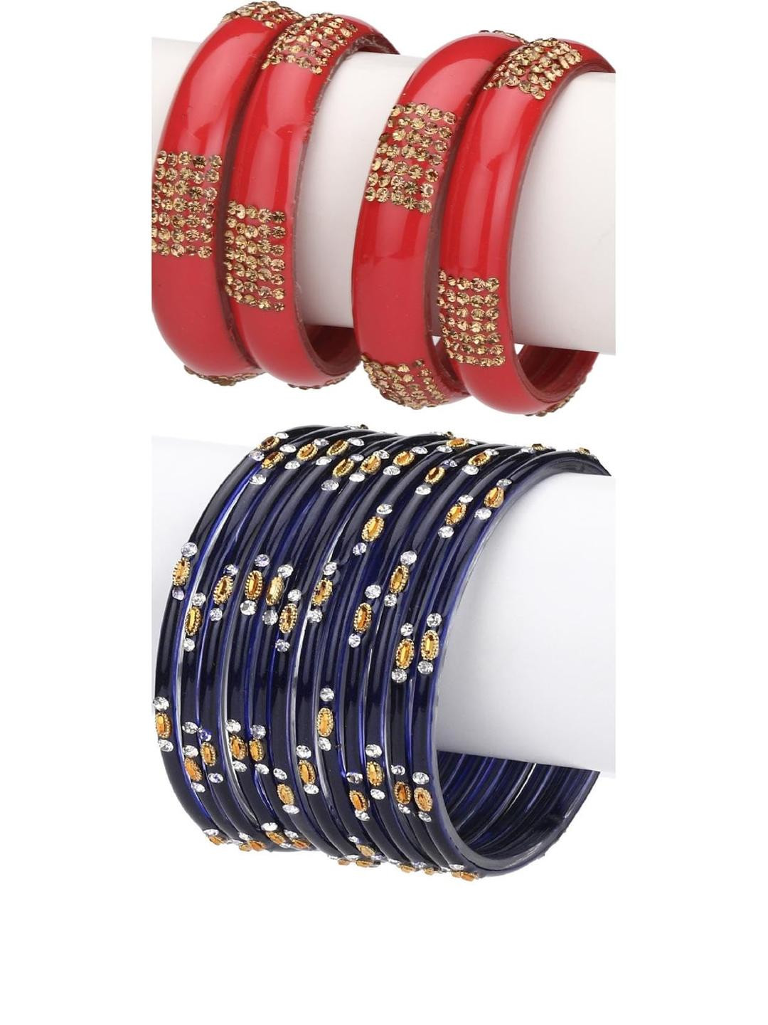SOMIL Alloy Handcrafted Bangles Set