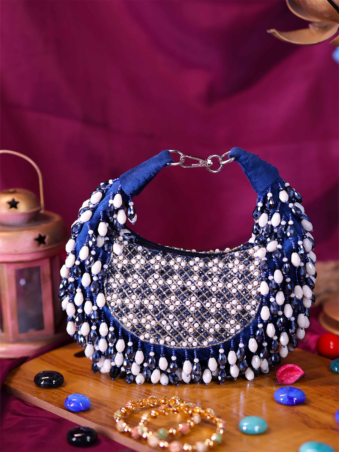 Swisni Women Embellished Miniature Satchel Bag