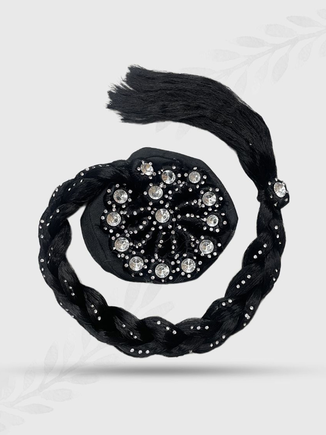 EL CABELL Halo Straight Twists Hair Extension - Black - 30 Inch