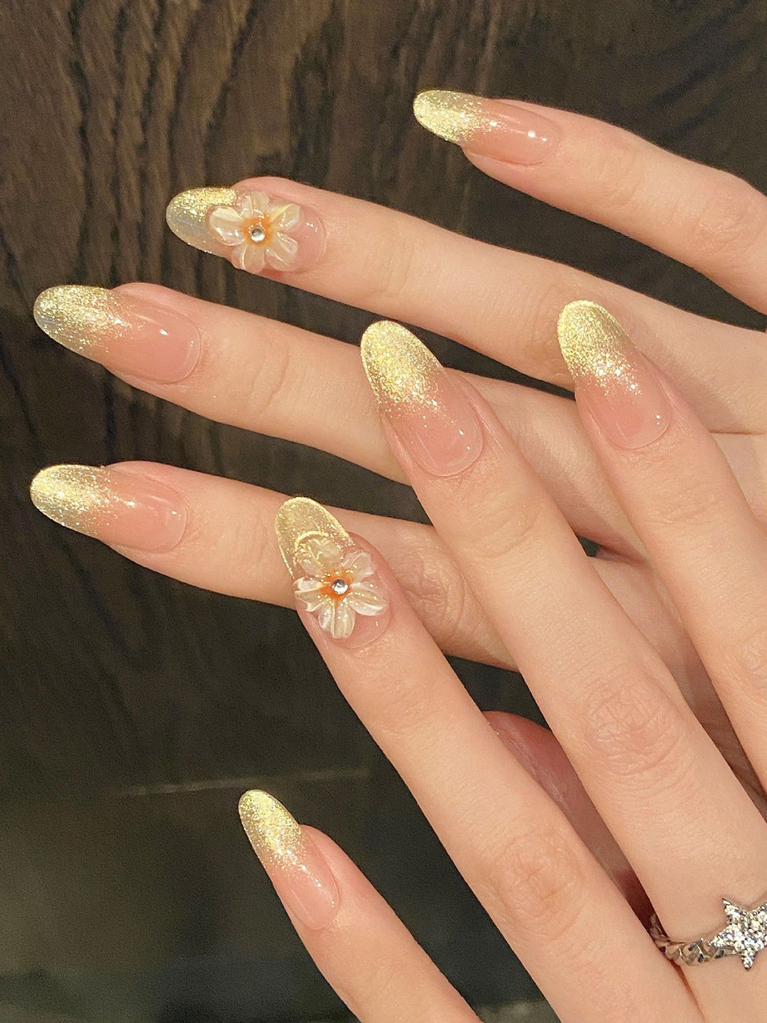 StyleCast x Revolte Set Of 10 Floral Nail Extension