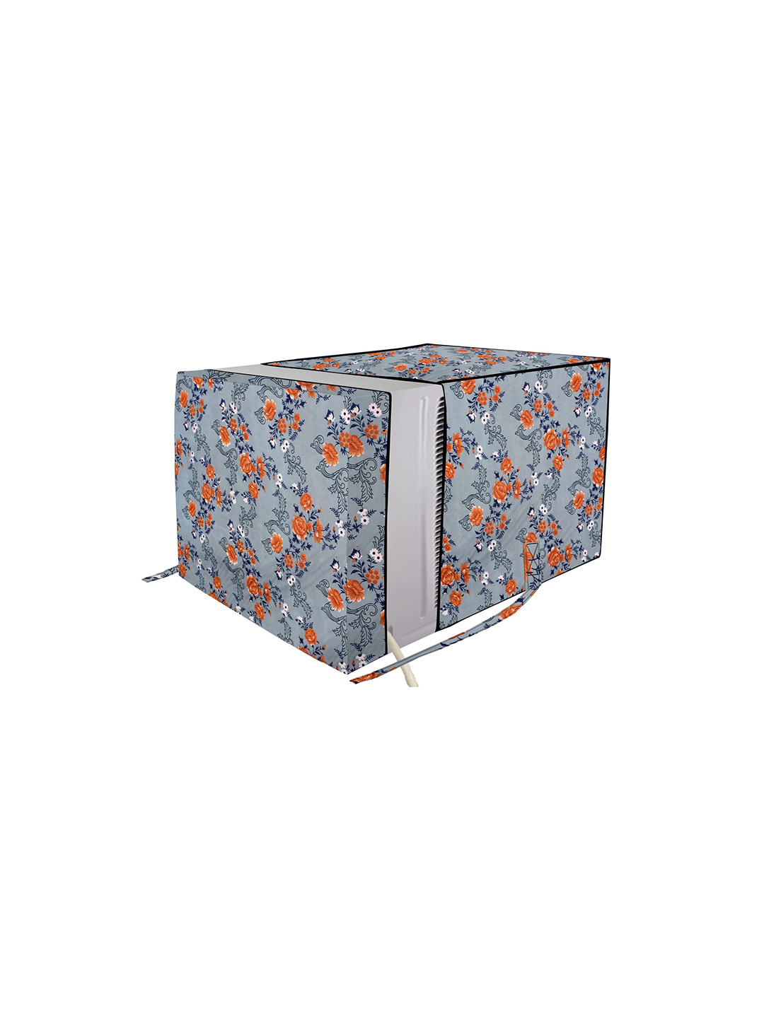 The Furnishing Tree Blue PVC Air Conditioner Cover