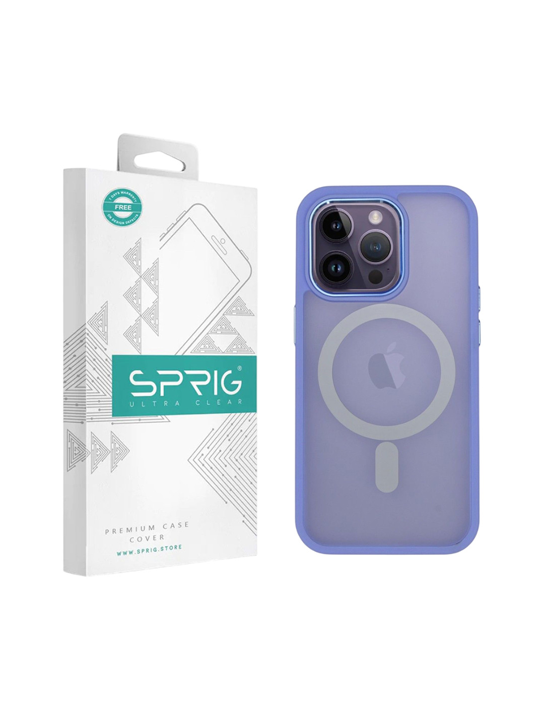 SPRIG iPhone 14 Pro Max Translucent Magasafe Back Cover