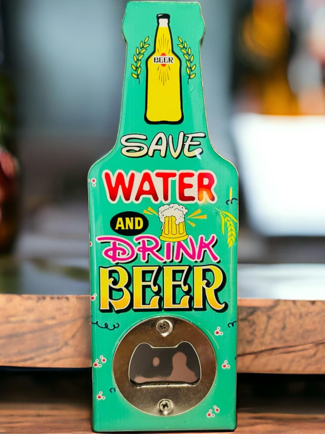 WARMINGO DE Bottle Opener Fridge Magnet