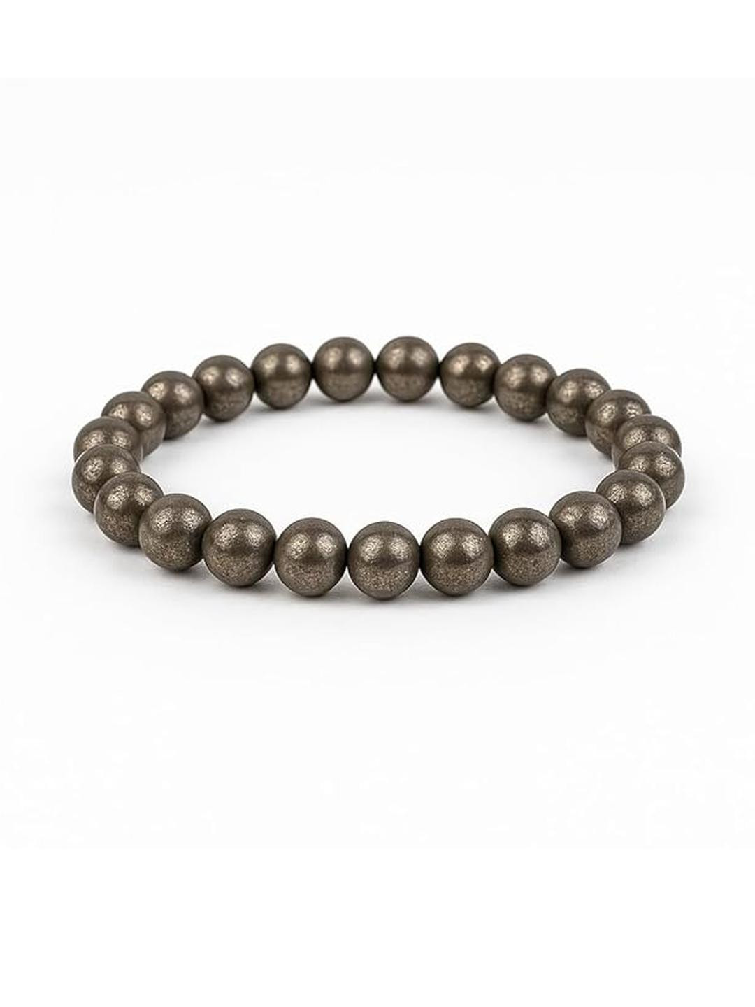 HEALINGGEMS Unisex Natural Raw Pyrite Bracelet