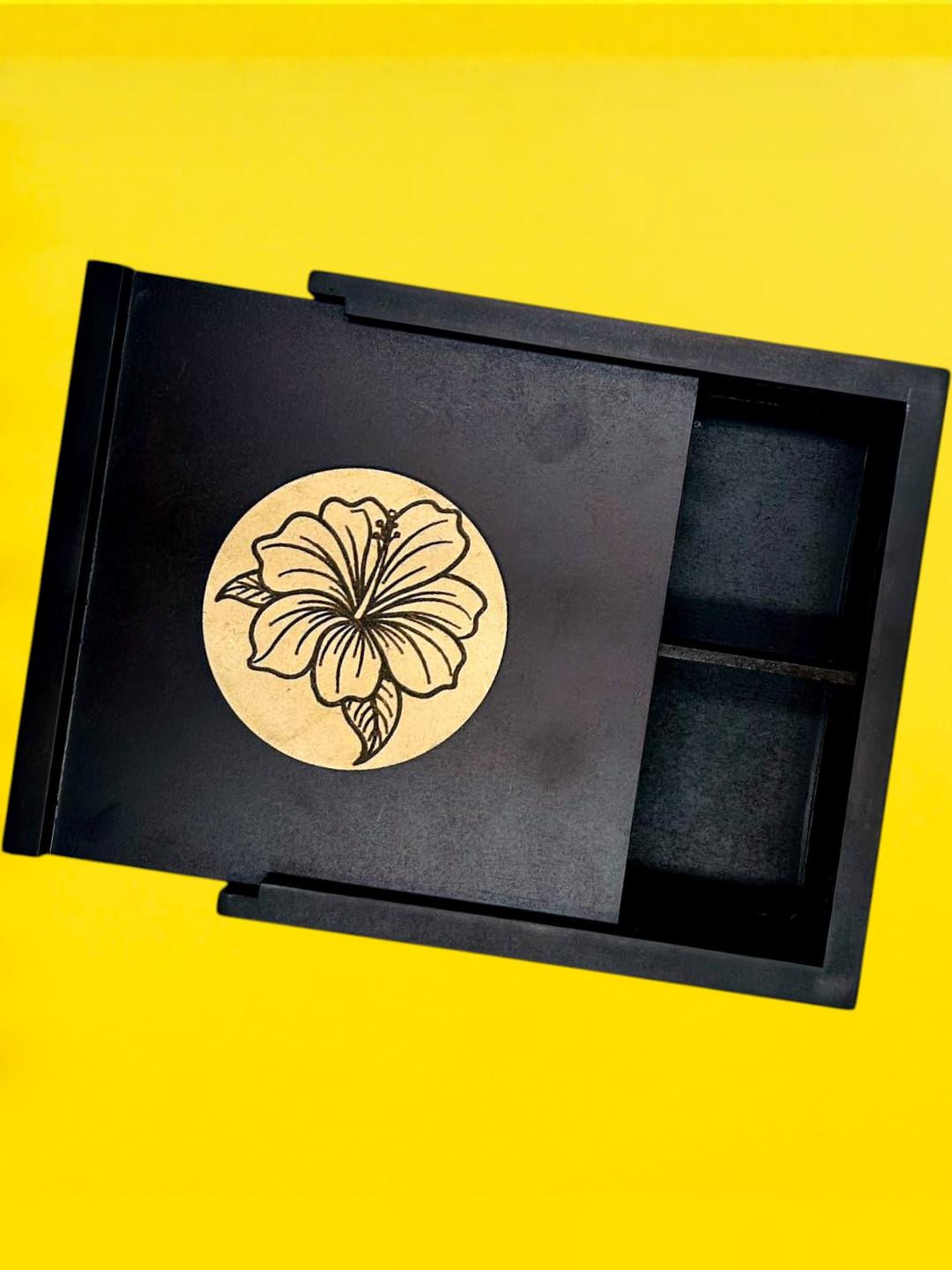 Angira handicrafts Black Storage Box