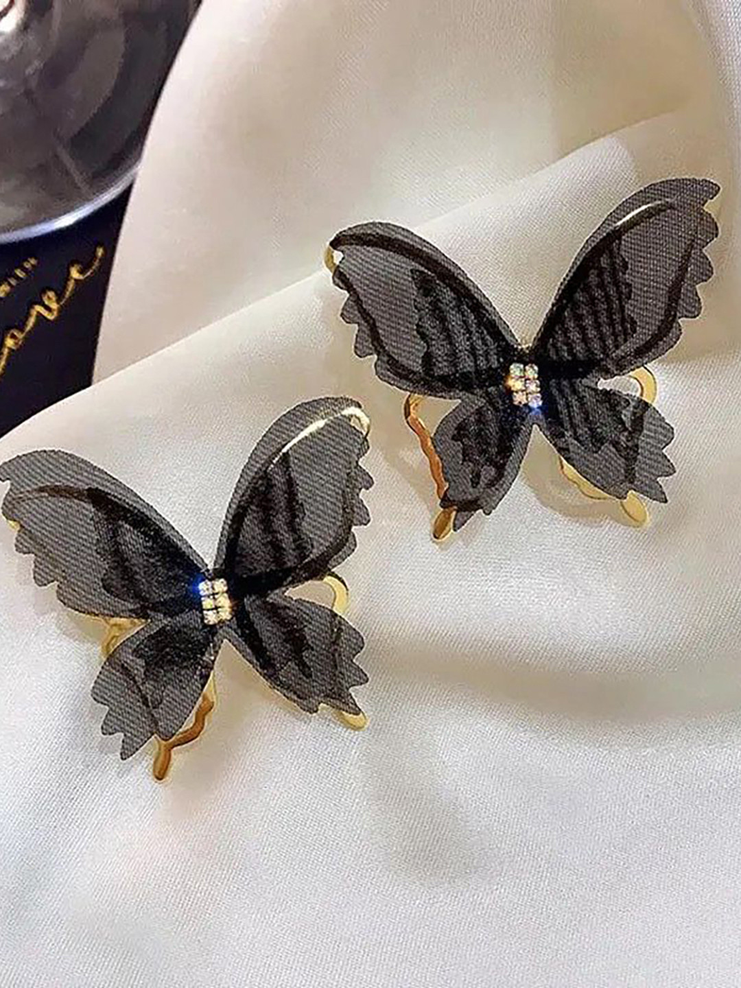 SZN Contemporary Btterfly Stud Earrings